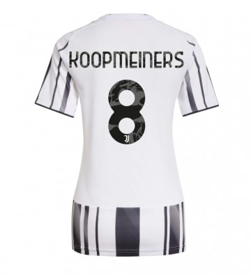Juventus Teun Koopmeiners #8 Primera Equipación Mujer 2025-26 Manga Corta